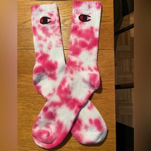 Champion tie dye socks